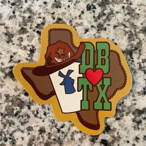 Dutch Bros Texas Sticker